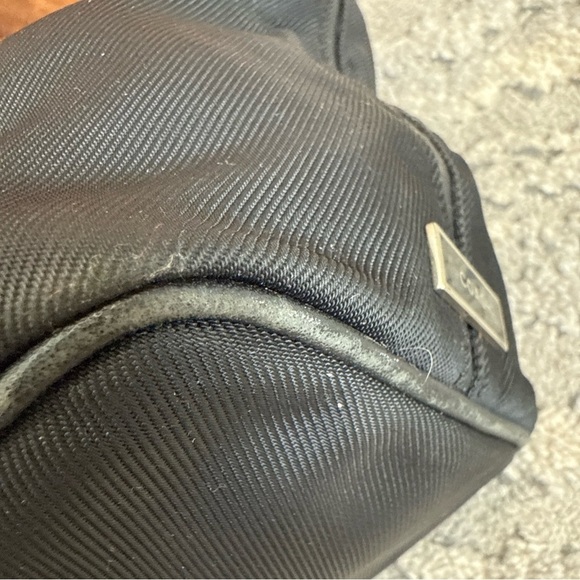 COACH Black Nylon Leather Vintage Tote Purse Hand Bag Purse Small 7447 F - Picture 12 of 12